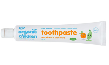 Green People launches organic toothpaste for Children 